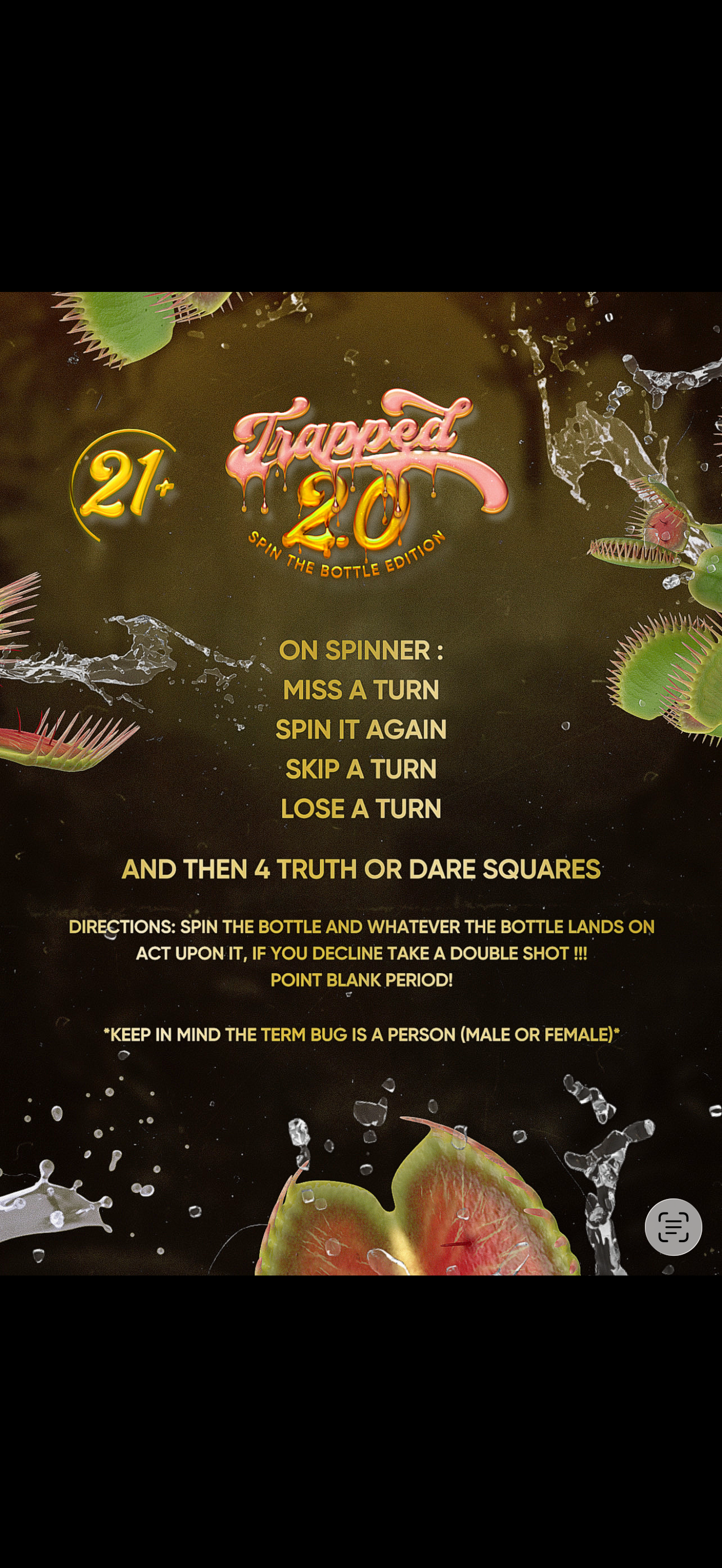 TRAPPED spin the bottle